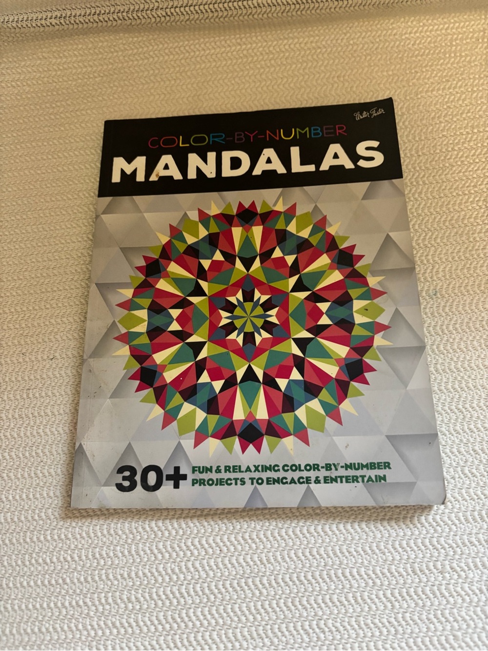Color-By-Number Mandalas Coloring Book – Multicolor